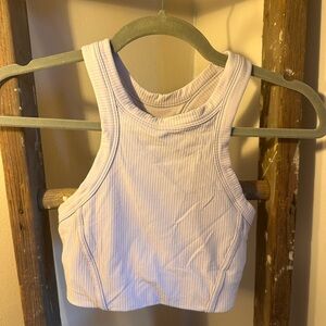 Lululemon Athletica Ribbed Lilac Bra Top
